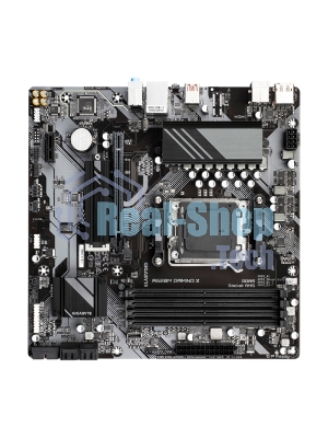 Материнская плата Gigabyte A620M GAMING X, Micro-ATX, AM5, AMD A620, 4xDDR5, 4xSATA, 1xM.2, 1xPCI-E 4.0 x16, 1xPCI-E x1, 1xHDMI, 1xDP, 1x 1Gb LAN, 1xUSB 3.2 Gen 2, 2xUSB 2.0, 2xUSB 3.2 Gen 1, 3x3.5мм, 7.1, ATX