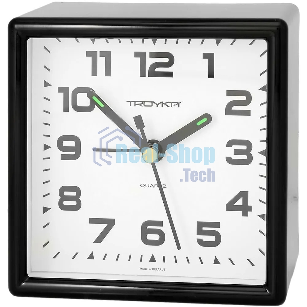 Будильник TROYKA БЭМ-08.00.801 черный