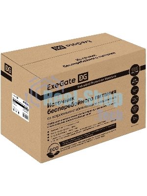Источник бесперебойного питания ExeGate SpecialPro UNB-2000.LED.AVR.EURO.RJ 2000VA/1200W, LED, AVR, 4 евророзетки, RJ45/11, черный