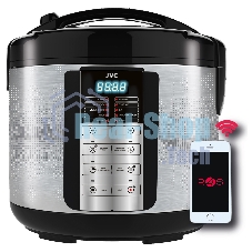 Мультиварка JVC JK-MC501 5 л, 860 Вт, серебристый/черный, металл