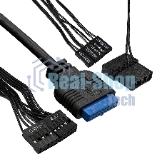 Компьютерный корпус Minitower ExeGate mEVO-7807-XP400 (mATX, БП XP400 с вент. 12см, 1*USB+1*USB 3.0, черный, 1 вент. 12см с RGb подсветкой)