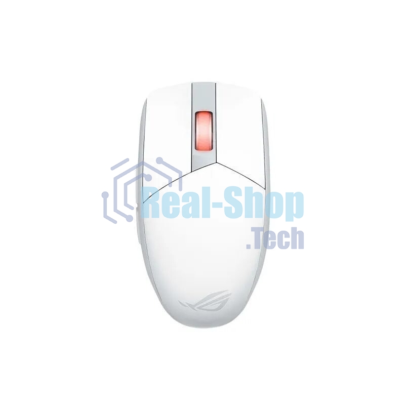 Мышь беспроводная ASUS ROG Strix Impact III белый, 36000 dpi, USB Type-A, радиоканал, Bluetooth, кнопки - 5