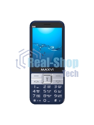 Мобильный телефон Maxvi B33 синий