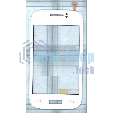 Сенсорное стекло (тачскрин) для Samsung Galaxy Young GT-S6310 GT-S6312, белое