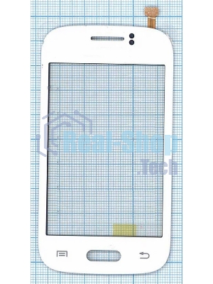 Сенсорное стекло (тачскрин) для Samsung Galaxy Young GT-S6310 GT-S6312, белое