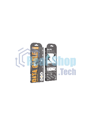 Кабель Smartbuy (iK-512-S14b) S14 Lightning черный, 3 А, 1 м