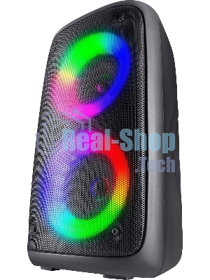 Портативная колонка Defender Boomer 20 20Вт Light/BT/FM/USB/AUX/MIC черный