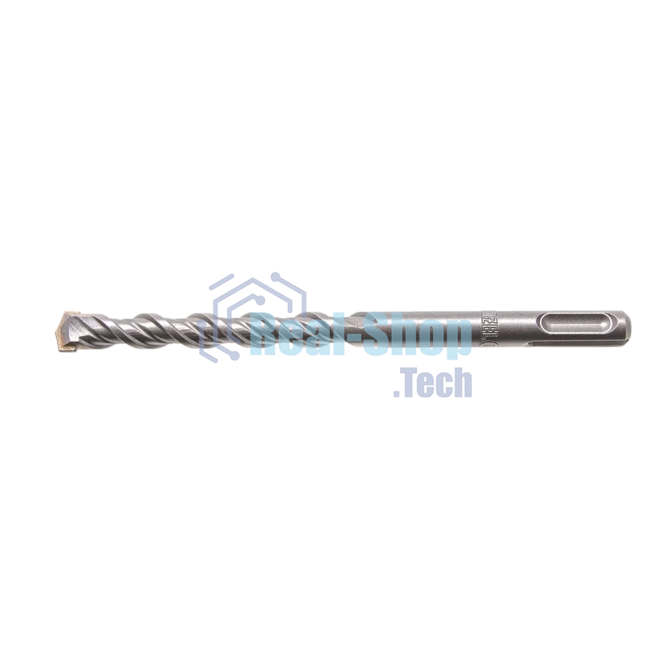 Бур по бетону Denzel двойная спираль, Cobalt W-tip, 12x160 мм, SDS PLUS