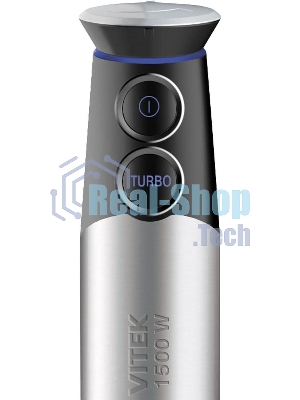 Блендер погружной Vitek VT-3411 1500 Вт, стальной/черный