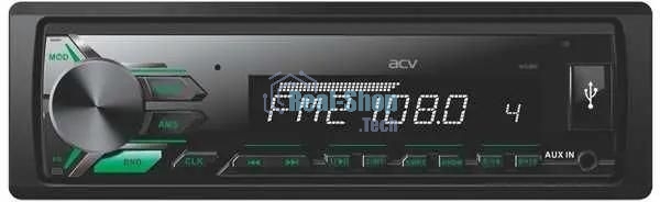 Автомагнитола ACV AVS-811G, 1 DIN, USB Type-A, AUX