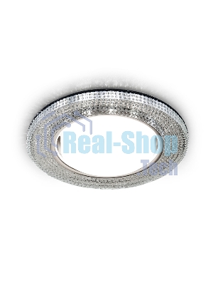 Встраиваемый точечный светильник G290 CH хром/прозрачный GX53+3W(LED WHITE)