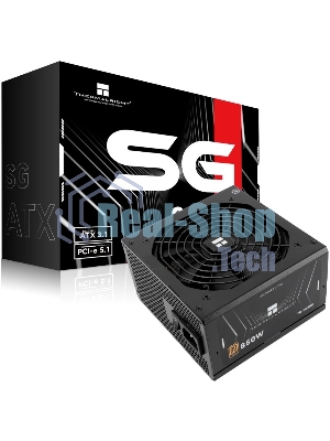 Блок питания Thermalright 850W 80+ Gold (ATX, 3.1, PCIe 5.1, Full modular, 1x24(20+4)pin 600мм, 2xCPU 8(4+4)pin 650мм, 2xPCIe*2 8(6+2)pin 650+150мм, 1x12VHPWR PCIe 5.1 12+4pin 600мм, 2xSATA*4 450+150+150+150мм, 1xMOLEX4pin*3 500+150+150мм, Active, 120x120мм, 150x140x86mm, APFC,)