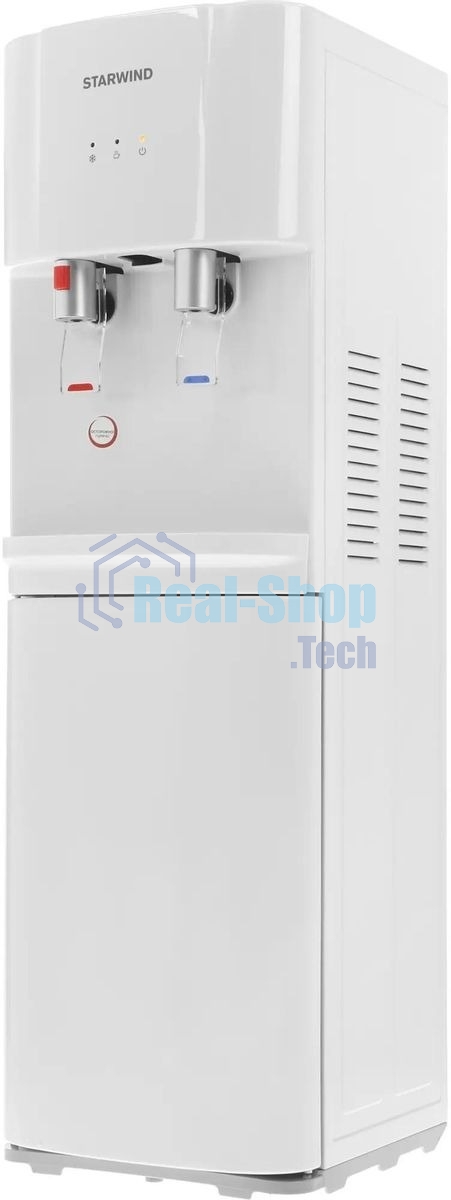 Кулер для воды Starwind SW-1113EW, верхняя загрузка, нагрев 95 °С, охлаждение 10 °С, белый