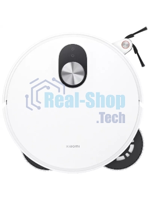 Робот-пылесос Xiaomi Robot Vacuum 5 EU белый, 5200 мАч Li-Ion, уборка сухая/влажная, пылесборник контейнер 0.29 л