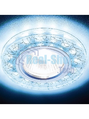 Встраиваемый точечный светильник S226 W/CH/C белый/серебро/MR16+3W(LED COLD)