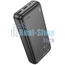 Портативный аккумулятор Hoco J123A Element 20000mAh 2A 2xUSB-A черный