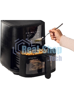 Аэрофритюрница Ariete Air fryer 4626/00 черный, 1300 Вт, 6 л, сенсор, 8 программ