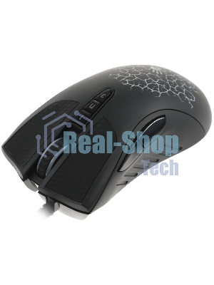 Мышь проводная A4Tech Bloody A90 черный, 6200 dpi, USB, кнопки - 8
