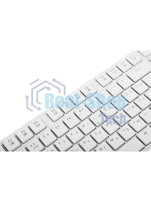 Клавиатура беспроводная Redragon Anubis беспроводная, USB, Bluetooth/Радиоканал, белый