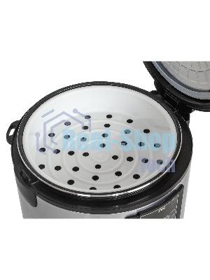Мультиварка JVC JK-MC501 5 л, 860 Вт, серебристый/черный, металл