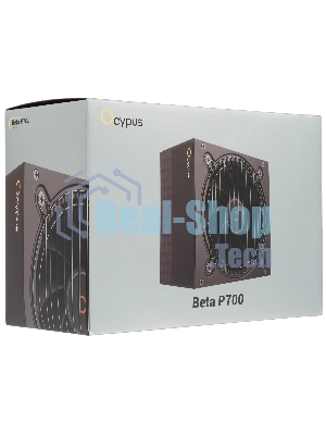 Блок питания 700W Ocypus Beta P700 BK (ATX, APFC, 20+4 pin, 120мм fan, PCI-E 6+2Px2, 3xSATA) (Beta-P700-N1HDBK024X-EU)