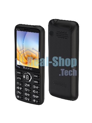 Мобильный телефон Maxvi K15c черный