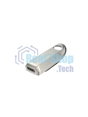 Флешка USB SanDisk Ultra Luxe (SDCZ75-064G-G46), 64Gb, USB Type-C, R/W 150/70, серебристый