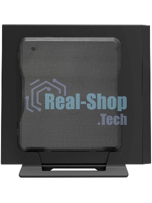 Компьютерный корпус Slim Case Powerman ME100S-BK front fan 4cm, 120W adapter, Mini ITX, VESA