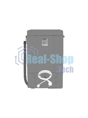 Стиральная машина Horizont WM-4601W серый, загрузка вертикальная 4.6кг, класс: A