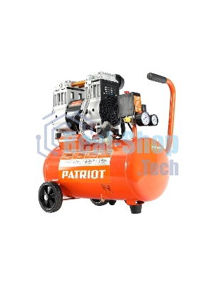 Компрессор поршневой безмасляный Patriot WO 24-220, 200 л/мин, 8 бар, 1250 Вт, 24 л, быстросъемный 1/4