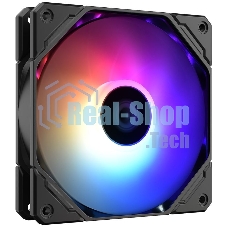 Вентилятор для корпуса ID-Cooling TF-12025-PRO-ARGb черный, 120 мм, 1800 об/мин, 35.2 дБ, 4 pin