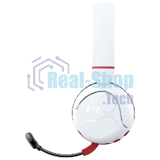 Гарнитура HyperX Cloud Mini белый, беспроводная + проводная, Bluetooth, до 25 ч, совместимость с PS5, Xbox