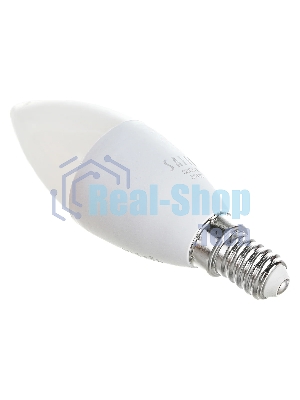 Лампа светодиодная SAFFIT SBC3713 (55163) 13Вт Е14 теплый матовая свеча