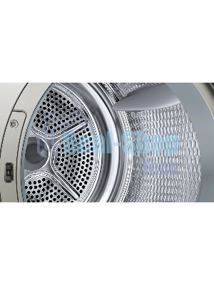 Сушильная машина Bosch WQB245BXME серый, 9 кг, сушка - конденсационная, программ - 14, 59.8 x 84.2 x 66.2 см