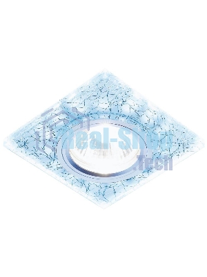 Встраиваемый точечный светильник S227 W/CH/C белый/серебро/MR16+3W(LED COLD)