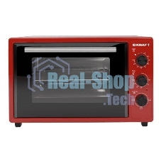 Мини-печь KRAFT KN-MO 3900 FR красный