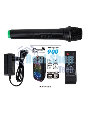 Колонка Eltronic 30-86 DANCE BOX 900 черный