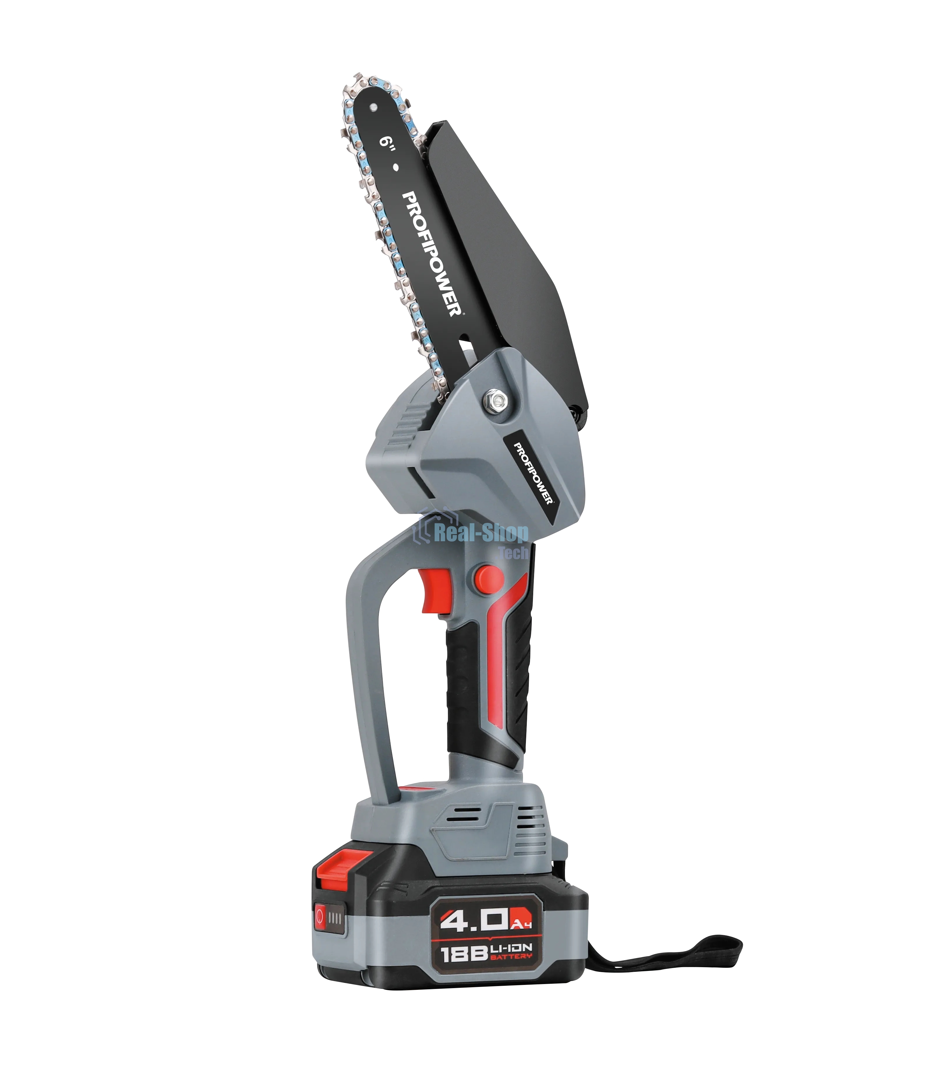 Цепная пила ProfiPower MKGST-18V (Li-ion-1 шт, 4.0А·ч, 15 см, 6
