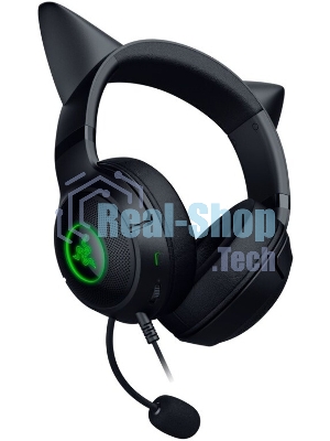 Гарнитура Razer Kraken Kitty V2 чёрный, проводная, USB, подсветка