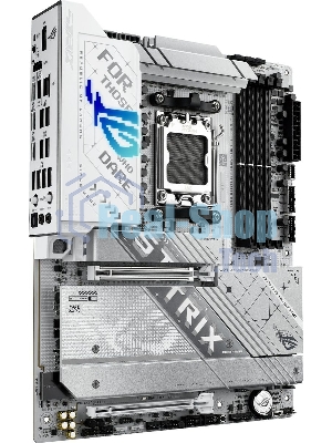 Материнская плата ASUS ROG STRIX X870-A GAMING WIFI, AM5, AMD X870, 4xDDR5, 2xSATA, 4xM.2, 1xPCI-E 4.0 x4, 1xPCI-E 5.0 x16, 1xHDMI, 1xDP, 1x 2.5Gb LAN, 4xUSB-A 3.2 Gen 1, 5xUSB-A 3.2 Gen 2, 1xUSB-C 3.2 Gen 2, 2xUSB4, 2x3.5 мм, 7.1, ATX