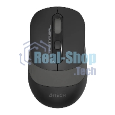 Мышь беспроводная A4Tech Fstyler FG10 черный/серый, 2000 dpi, радиоканал, USB, кнопки - 4