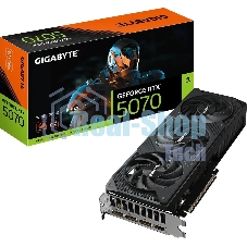 Видеокарта Gigabyte PCI-E GV-N5070WF3OC-12GD 1.0 NVIDIA GeForce RTX 5070 12Gb 192bit GDDR7 2805/28000 HDMIx1 DPx3 HDCP Ret