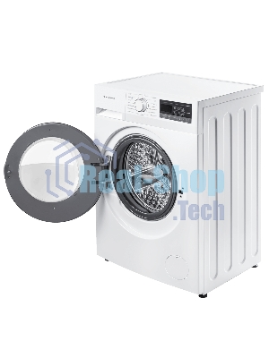 Стиральная машина Maunfeld MFWM148STWH02 белая, загрузка фронтальная 8кг, 1400 об/мин., класс: A+++