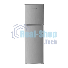 Холодильник SNOWCAP RDD-170 S серебристый двухкамерный 121/45л морозилка сверху
