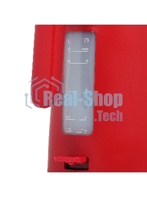 Электрочайник Bosch TWK2M164 красный, 1.7 л, 2400 Вт, скрытый нагревательный элемент
