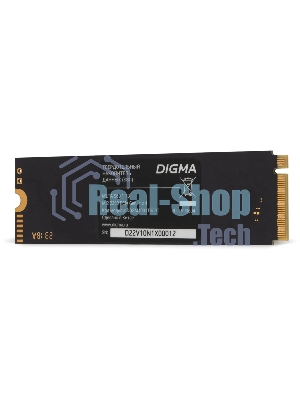 Накопитель SSD Digma Meta S69, 1ТБ, PCIe 4.0 x4, M.2 2280, NVMe, R/W 5200/4700