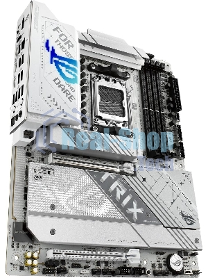 Материнская плата ASUS ROG STRIX X870-A GAMING WIFI, AM5, AMD X870, 4xDDR5, 2xSATA, 4xM.2, 1xPCI-E 4.0 x4, 1xPCI-E 5.0 x16, 1xHDMI, 1xDP, 1x 2.5Gb LAN, 4xUSB-A 3.2 Gen 1, 5xUSB-A 3.2 Gen 2, 1xUSB-C 3.2 Gen 2, 2xUSB4, 2x3.5 мм, 7.1, ATX