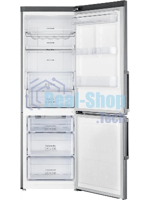 Холодильник Samsung RB33J3515S9/EF серебристый двухкамерный 231/90л морозилка снизу, No Frost
