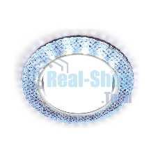 Встраиваемый точечный светильник G296 CL/CLD хром/прозрачный GX53+3W(LED COLD)