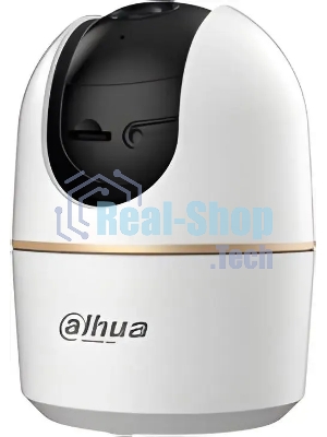 Мини-PT IP-видеокамера Dahua DH-IPC-H4AP-0360B с Wi-Fi 2.4ГГц 4Мп, 1/3” CMOS, объектив 3.6мм, видеоаналитика, ИК до 10м